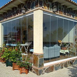 mur de verre terrasse véranda mandelieu fréjus